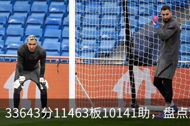 33643分11463板10141助，盘点湖人数据王，奥尼尔无缘上榜