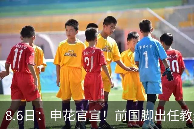 8.6日：申花官宣！前国脚出任教练组组长，新帅四大候选浮出，于汉超救火？